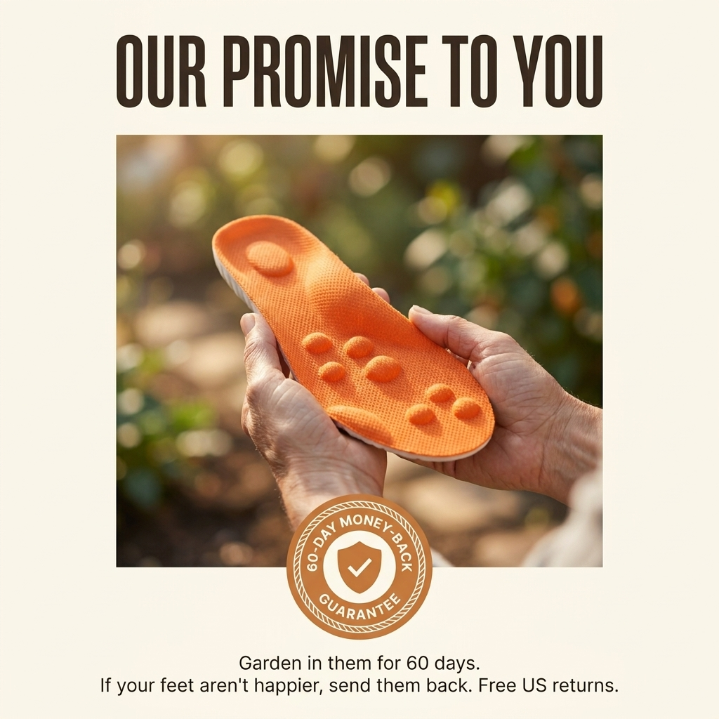 Gardening Acupressure Massage Insoles