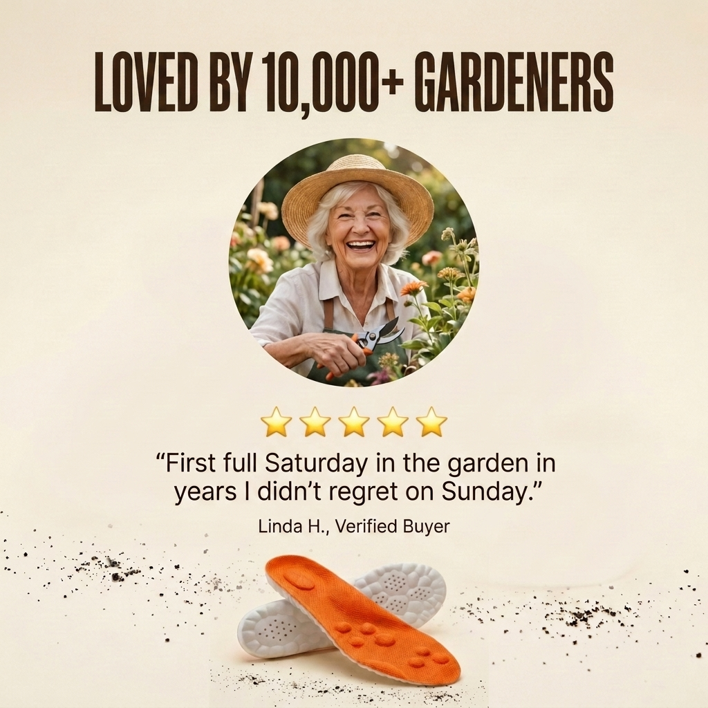 Gardening Acupressure Massage Insoles